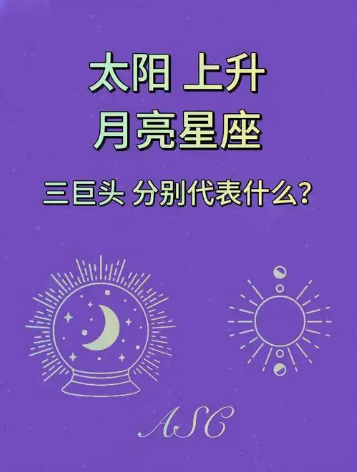 上升和月亮星座代表什么？揭晓共同月亮星座的神秘面纱